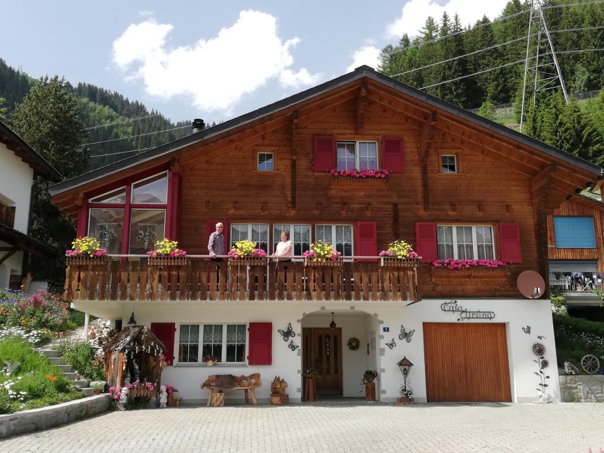 Ferienwohnung Casa Ursina Sedrun Exteriör bild
